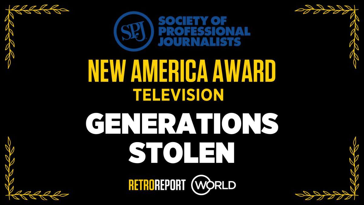 Retro Report Wins the New America Award