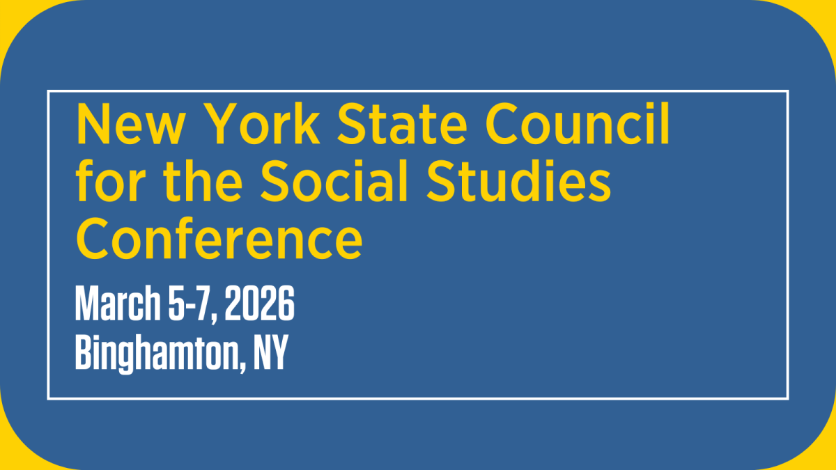 New York State Council for the Social Studies Conference